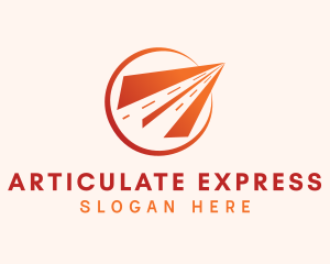 Express Road Traffic logo design