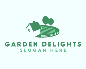 Residential Garden Realty logo design