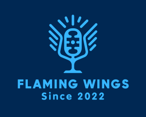 Blue Winged Mic  logo