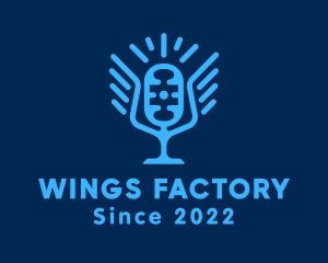 Blue Winged Mic  logo