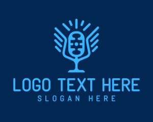 Blue Winged Mic  logo