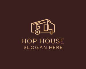 House Camper Van logo design