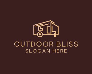 House Camper Van logo design