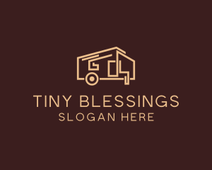 House Camper Van logo design