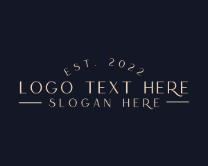 Elegant Luxury Wordmark  logo