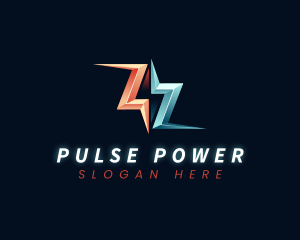 Lightning Power Energy logo design