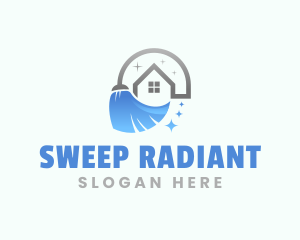 Housekeeper Home Broom Sweep logo