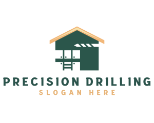 House Construction Drill Tools  logo design