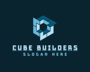 Cube Artificial Intelligence logo design