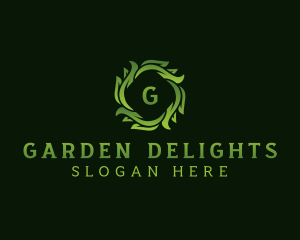 Botanical Wellness Garden logo design