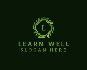 Botanical Wellness Garden logo design