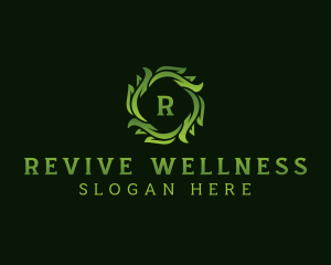 Botanical Wellness Garden logo design