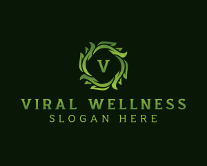 Botanical Wellness Garden logo design