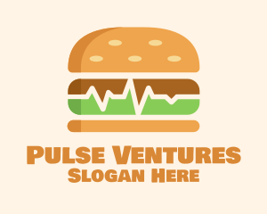 Hamburger Sandwich Pulse logo