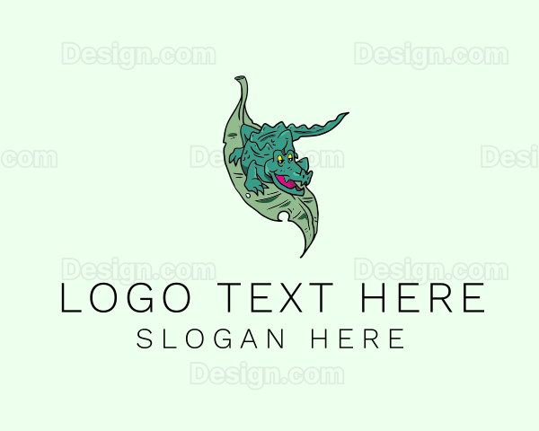 Crocodile Reptile Animal Logo