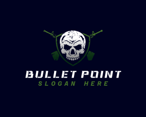 Shield Skull Firearm logo