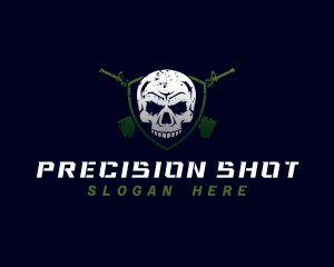 Shield Skull Firearm logo