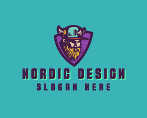 Viking Gamer Cap logo