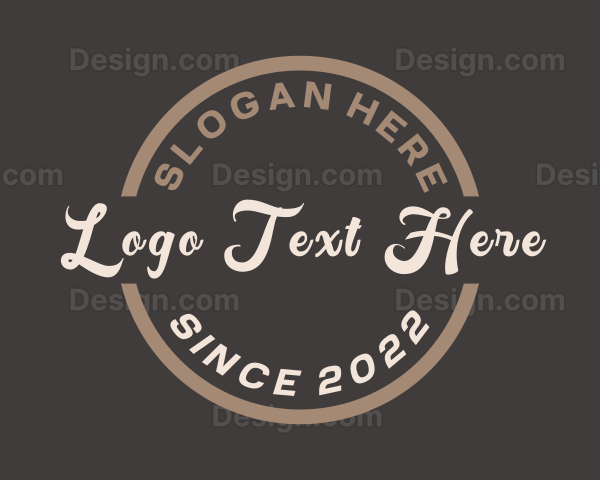 Professional Retro Business Logo