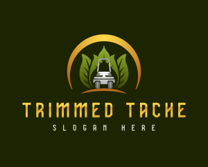 Lawn Mower Landscaping logo design