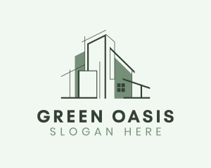 Green Urban Engineering logo design