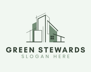 Green Urban Engineering logo design