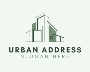 Green Urban Engineering logo design