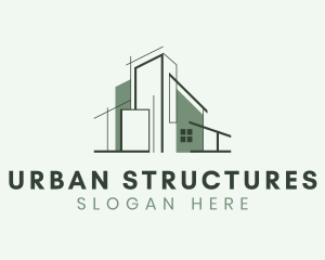 Green Urban Engineering logo design