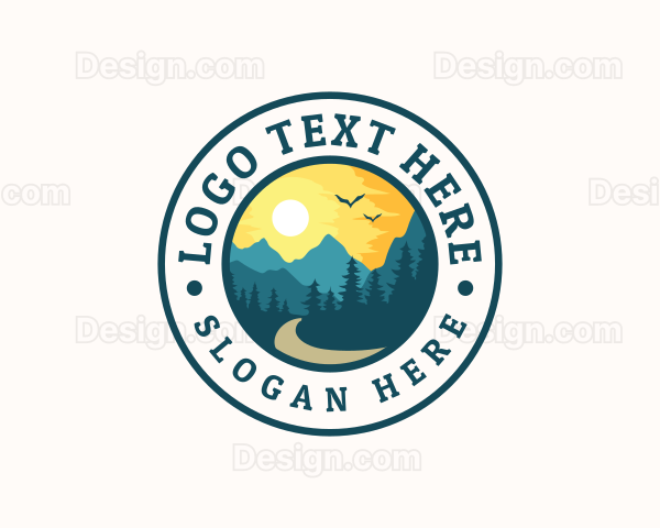 Forest Trail Mountain Logo