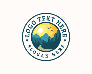 Forest Trail Mountain Logo