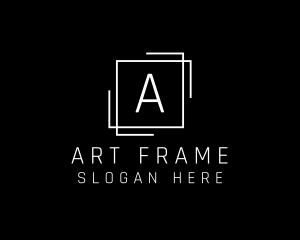 Architectural Square Frame logo design