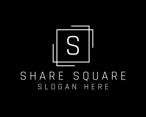 Architectural Square Frame logo design