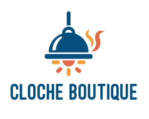 Cloche Lamp Light logo design