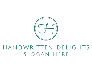 Fancy Cursive Company logo design