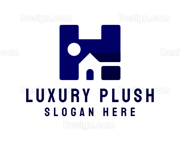 House Property Letter H Logo