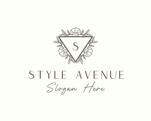 Beauty Styling Floral logo design