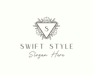 Beauty Styling Floral logo design