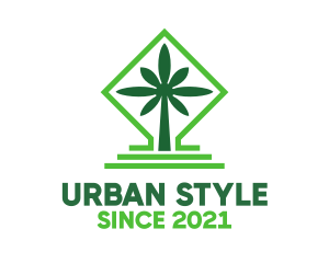 Green Cannabis Shrine logo