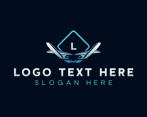 Airplane Flight Travel logo