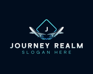 Airplane Flight Travel logo