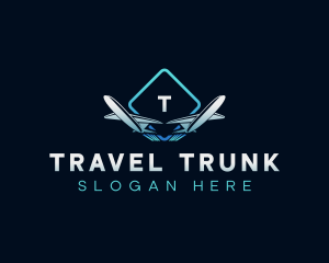 Airplane Flight Travel logo design