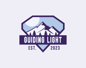 Mountain Adventure Hiking logo design