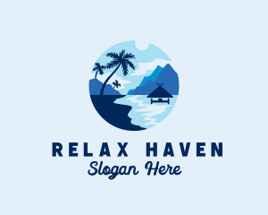 Travel Beach Vacation logo