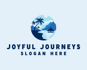 Travel Beach Vacation logo