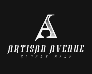 Artisan Antique Letter A logo design