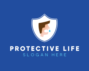 Virus Transmission Protection logo design