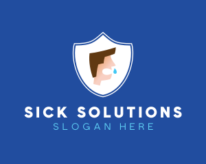 Virus Transmission Protection logo design