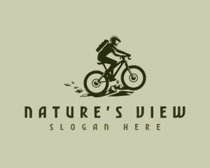 Rock Mountain Biking  logo design