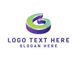 Generic 3D Letter G Business logo