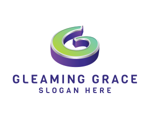 Generic 3D Letter G Business logo design